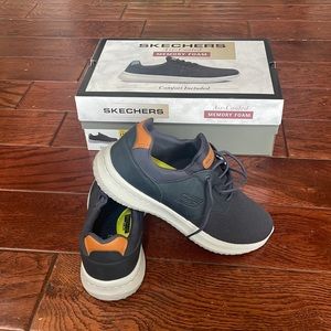 Navy Air-cooled Memory foam Skechers- Men’s Size 8